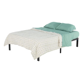 Wander & RestAll-In-One RV Bedding Set with Adventure Begins Embroidery - Plaid