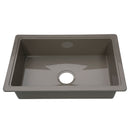 Lippert RV Single Kitchen Galley Sink - 25" x 17" x 6.6"-2