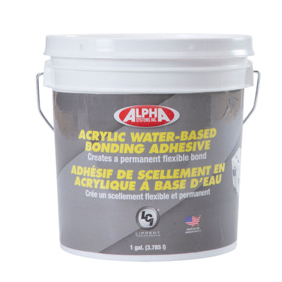 8011 Acrylic Water Based Bonding Adhesive  (1 Gallon)