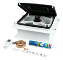 Furrion RV Roof Vent Fan with Electronic Lid Exhaust & Intake - 14"-1
