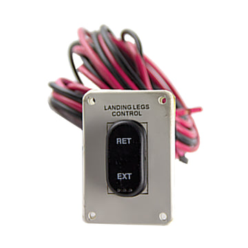 Lippert Replacement RV Landing Gear White IP-Rated Switch & Harness #145236