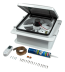 Furrion RV Roof Vent Fan with Electronic Lid Exhaust & Intake - 14"-2