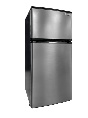 Everchill 4.5 Cubic Foot 12 Volt Left Hand Hinge Stainless Steel Refrigerator #WD-127FDC/LHH