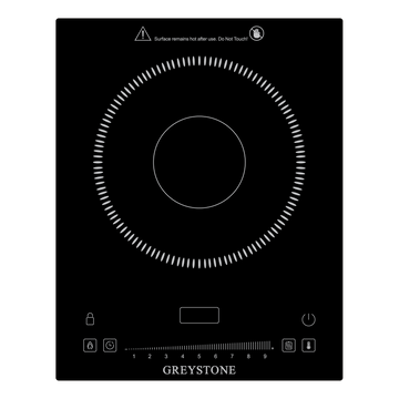 GREYSTONE SINGLE BURNER INDUCTION COOKTOP 120V/60HZ, 1800W #B301