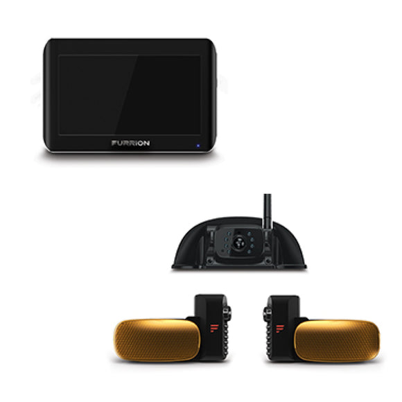 Furrion Vision S® RV 3-Camera System with Sharkfin Rear Camera - 7" Monitor #FOS07TAEN