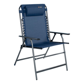 Lippert XL All Weather Mesh Bungee Deck Chair - Navy