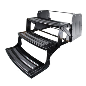 24" Triple 9" Radius Manual Step