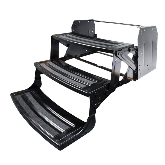 24" Triple 9" Radius Manual Step
