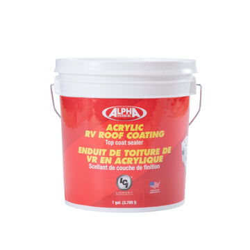 4034 Acrylic RV Roof Coating, White (1 Gallon)