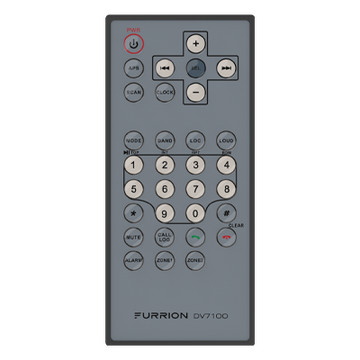 Furrion Replacement Remote Control for DV7100 Entertainment System #C-DV7100-RC