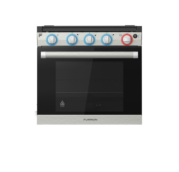 Furrion 2-in-1 RV Gas Range Oven - 21" Stainless Steel #FGR21G3A1-SG