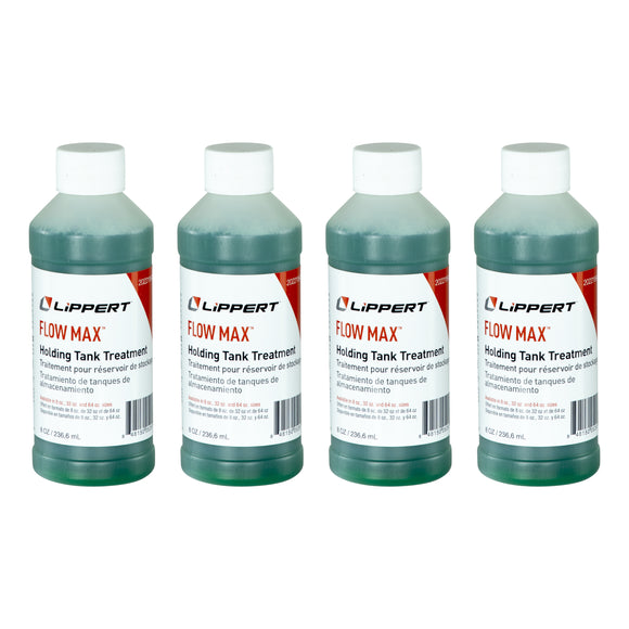 Lippert Flow Max™ Holding Tank Treatment - 8 oz. Bottles, 4-pack