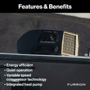Furrion Chill Cube Variable Speed RV Rooftop Air Conditioner(R32)with Heat Pump-18KBTU, Ducted-2