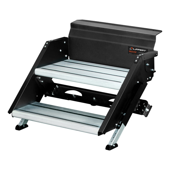 Lippert Solid Step® Premium RV Steps - 30" Double