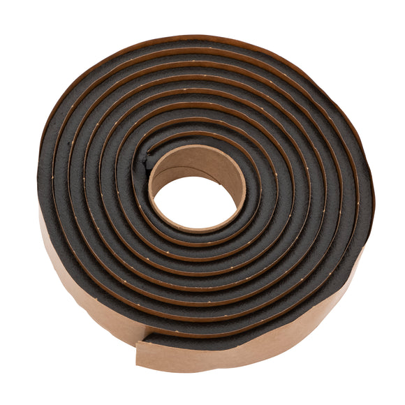 QTDG 3/8" x 1" x 10' Trim Grade Tape, Dark Gray (Case of 16)