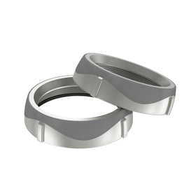 Furrion 30A Replacement Ring, Plastic, Titanium #F30RNG-SS