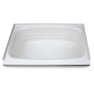 Lippert Bathtub with Center Drain - 24" x 38" - 0