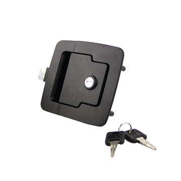 Lippert RV Baggage Door Lock with Global Latch - Black #346693