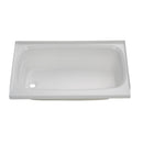 Lippert Bathtub with Left Drain - 24" x 40"-2