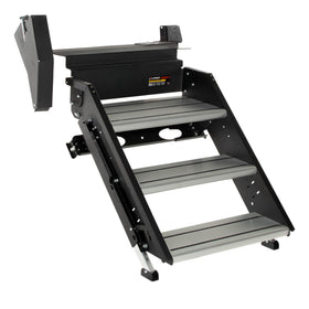 Lippert Solid Step 4.0 Premium RV Steps with Lift Assist - Triple