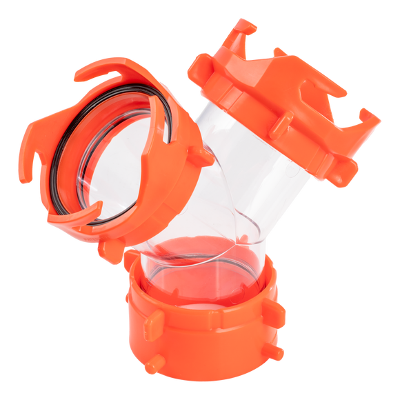 Wye RV Sewer Adapter