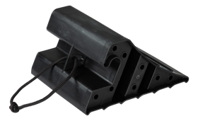 Lippert Large Plastic Wheel Chock with Rope #2025022180