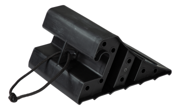 Lippert Large Plastic Wheel Chock with Rope #2025022180