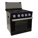 Furrion 3-Burner Gas RV Range with Flame Sense (FFD) - 21", Glass Cover-1