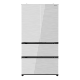 Furrion 19.6 CUFT 12V REFRIGERATOR WITH FRENCH DOOR / ICE MAKER / SS GLASS DOORS #FCR20DCAFA-SG