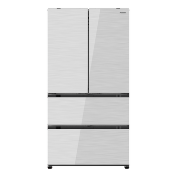 Furrion 19.6 CUFT 12V REFRIGERATOR WITH FRENCH DOOR / ICE MAKER / SS GLASS DOORS #FCR20DCAFA-SG