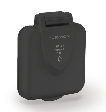 Furrion 10A RV Solar Port Inlet - Black #FSPINS-BS-OEM