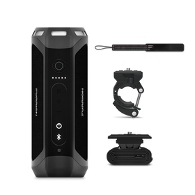 Furrion LIT® Portable Bluetooth Speaker Adventure Pack - Black #FBS012NVP-BL