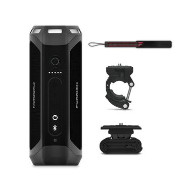 Furrion LIT® Portable Bluetooth Speaker Adventure Pack - Black #FBS012NVP-BL