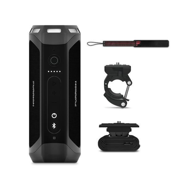 Furrion LIT® Portable Bluetooth Speaker Adventure Pack - Black #FBS012NVP-BL
