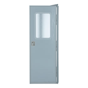 Right Hinge RV Square Entry Door with Screen Door (Polar White)