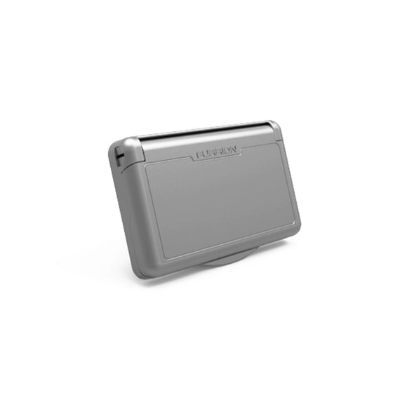 Furrion Outdoor Electrical RV Outlet Cover - 15 Amp, Titanium Grey #F15RCS-GS-AM