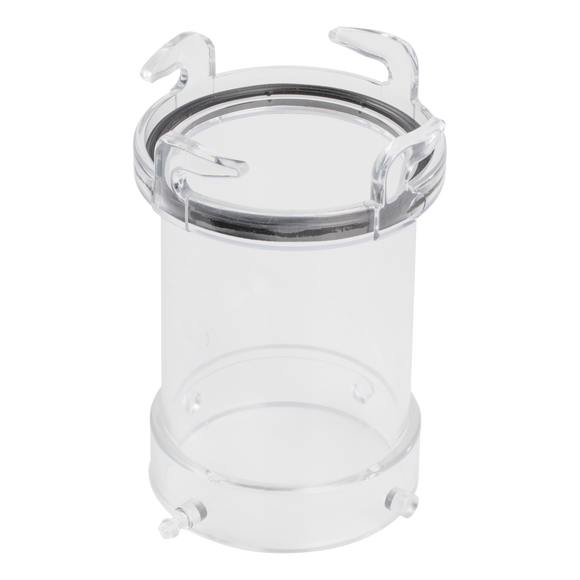 Straight Clear 5" RV Sewer Adapter