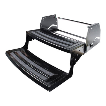 24" Radius Double Manual Step