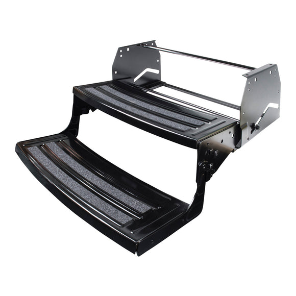 24" Radius Double Manual Step
