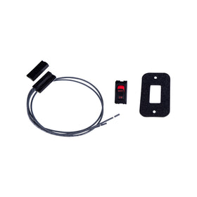 Kwikee® Magnetic RV Door Switch Kit - Black