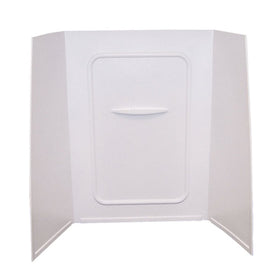 Bath Tub Wall Surround - 35" x 42" x 65" (White)