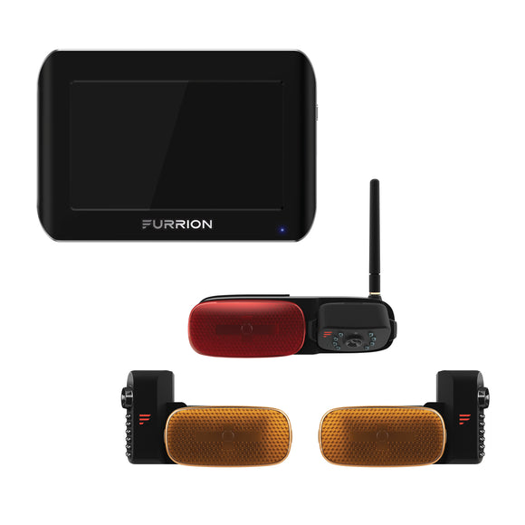 Furrion Vision S® RV Backup Camera System with 3 Cameras & 7" Monitor - LED Marker Lights #FOS07TAEM