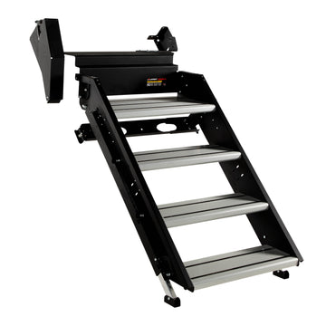 Lippert Solid Step 4.0 Premium RV Steps with Lift Assist - Quad