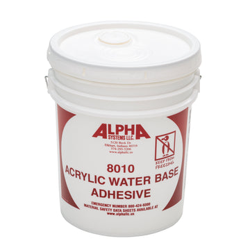 8010 Water Based Adhesive (5 Gallon)