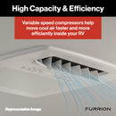 Furrion Chill Cube Variable Speed RV Rooftop Air Conditioner(R32)with Heat Pump-18KBTU, Non-Ducted-10