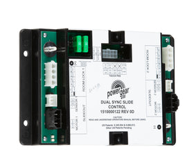 Dual Motor Room Slide Control with Programmable Stops and Room Locks