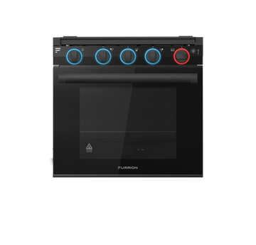 Furrion 2-in-1 RV Gas Range Oven - 21" Black #F1S21L03A-BL