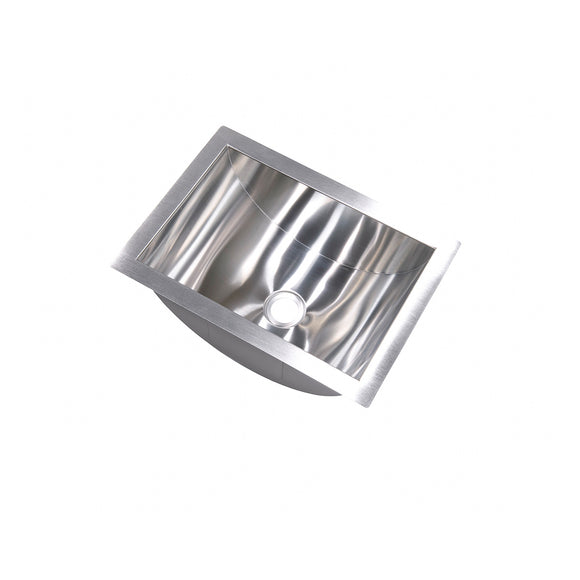 Trough Sink; 14" x 10" x 6" (Stainless Steel)