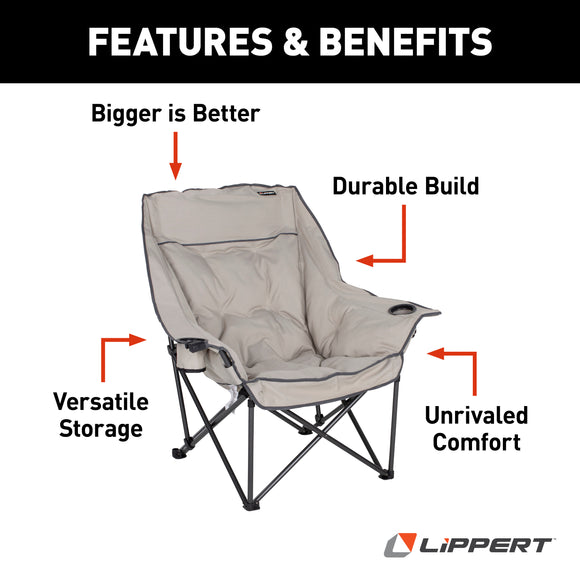 Lippert Sand Big Bear Chair