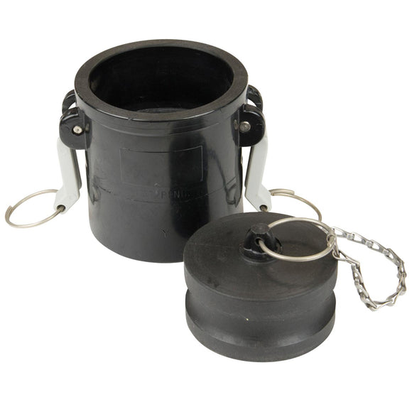 Lippert Waste Master® Replacement Cam Lock Connector for RV Sewer Hose #360578